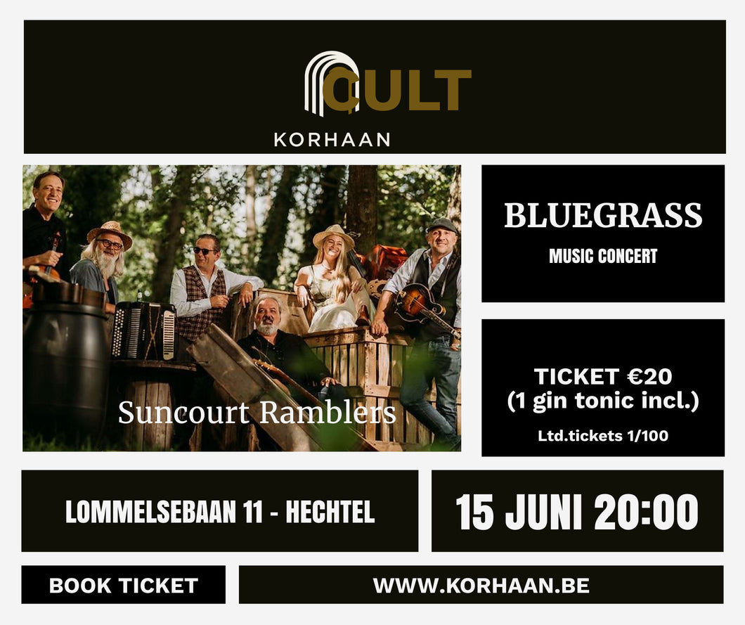 Tickets Bluegrassband Suncourt Ramblers
