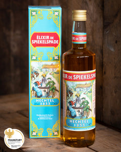 Korhaan-distilleerderij-hechtel-elixir-de-spiekelspade-likeur-cadeauverpakking-handmade-in-belgium